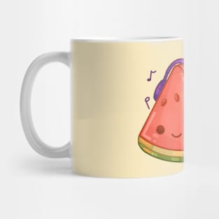 Musical Watermelon Slice Mug